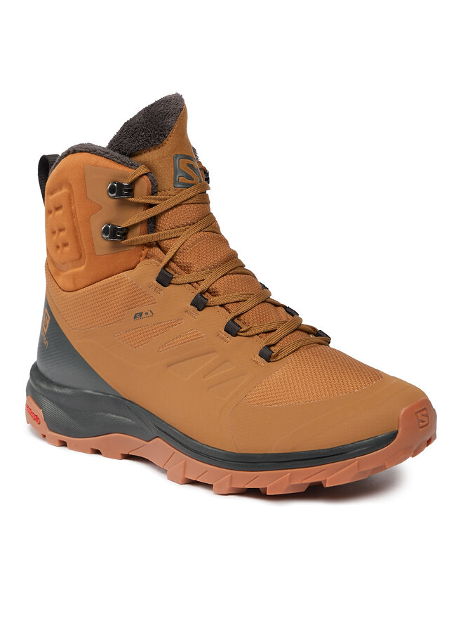 Salomon Trekkingi Salomon Outblast Thinsulate™ Climasalomon™ Waterproof L47382500 Brązowy