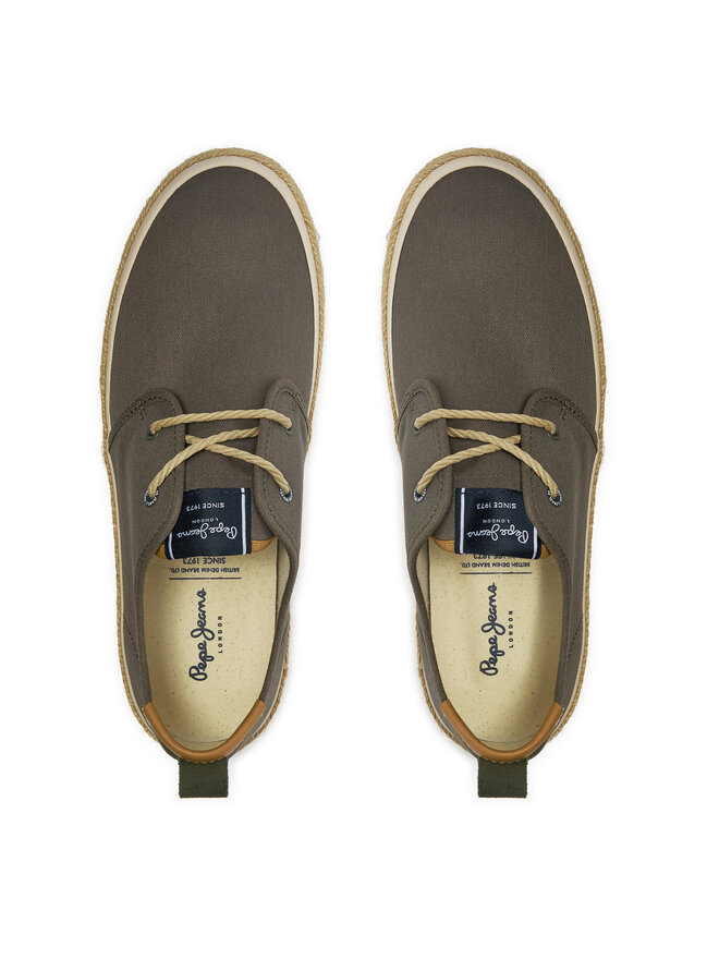 Chaussures Oxford Pepe Jeans Port Tourist - Cuir - Semelle Caoutchouc - Style Décontracté