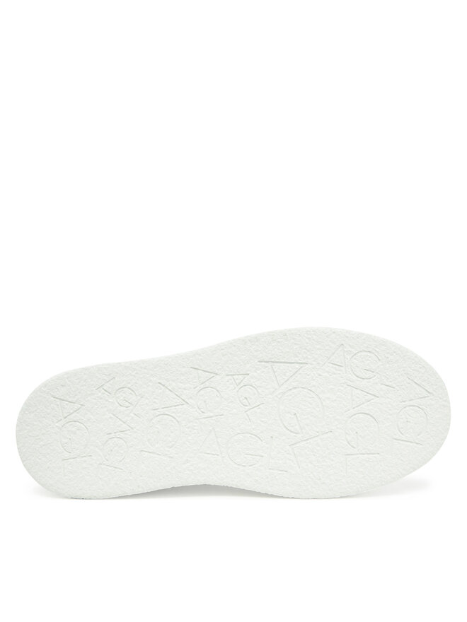 AGL Сникърси AGL Giuly Lace Up D946001PGKA076A634 Бял