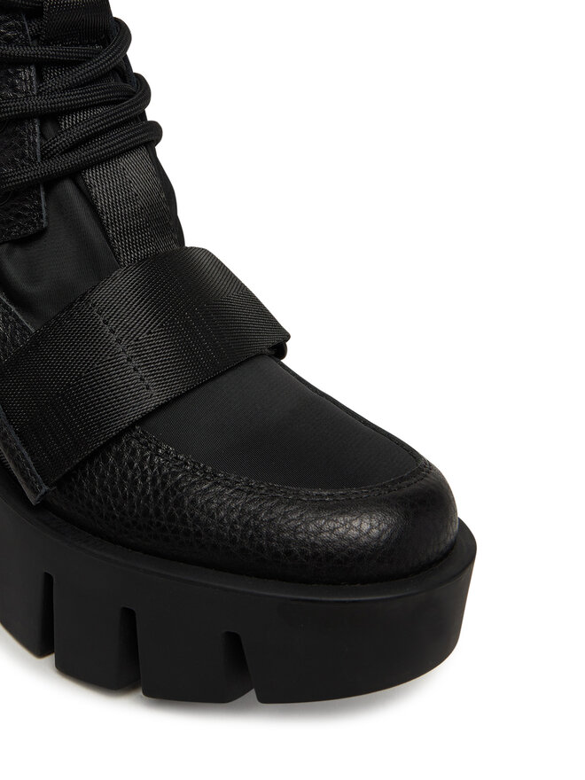 United Nude Botines planos United Nude Grip Combat Lo 1096101165 Negro