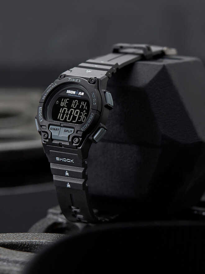 Timex Uhr Timex Ironman Shock TW5M64800 Schwarz