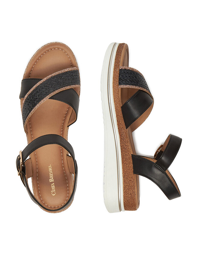 Clara Barson Sandalen Clara Barson WS2506-05 Schwarz