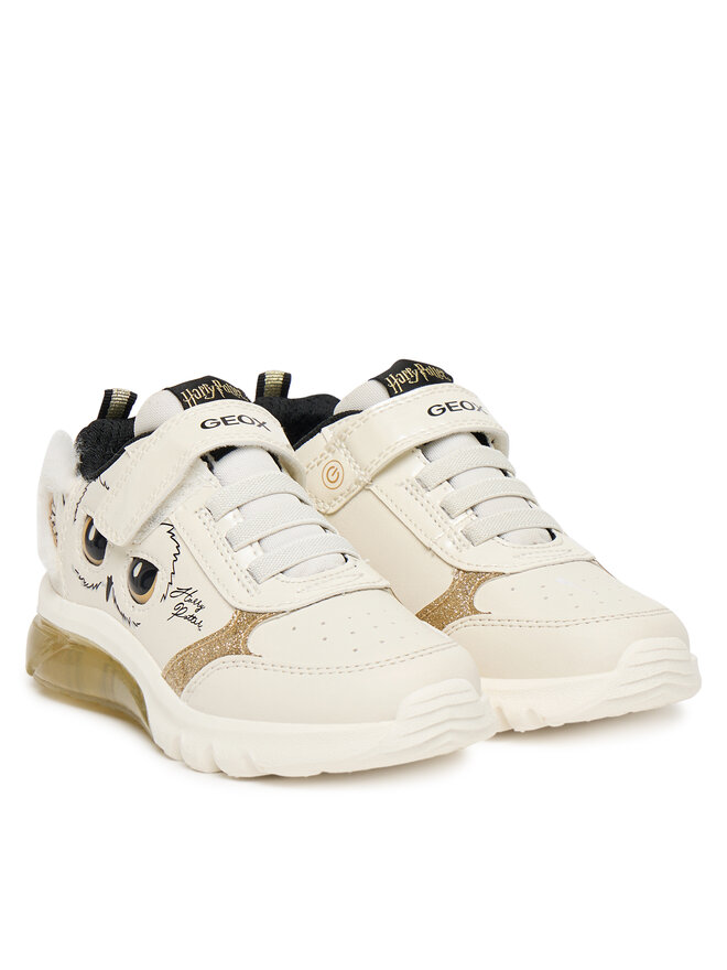 Geox Sneakersy Geox J Ciberdron J56LPA 0BCKN C1M2U S Écru