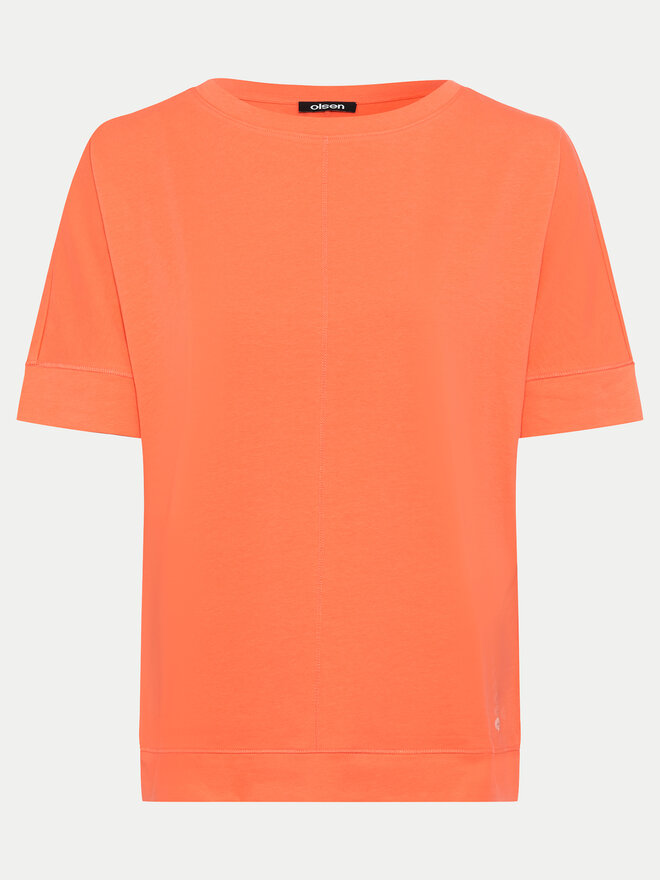 Olsen Olsen Camiseta 11104490 Naranja Regular Fit