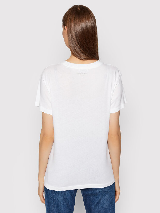 Marc O'Polo Marc O'Polo Camiseta B01 2100 51117 Blanco Regular Fit