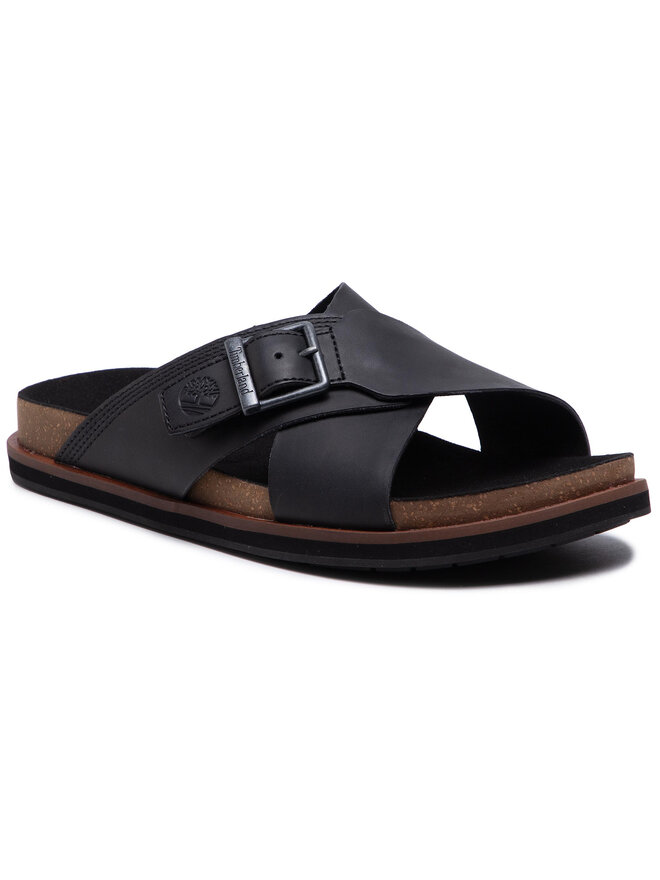 Timberland Klapki Timberland Amalfi Vibes Cross Slide TB0A2B65015 Czarny
