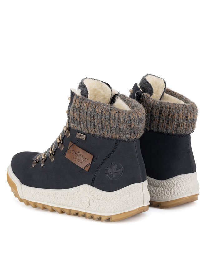 Rieker Botine Rieker Y4730-14 Albastru