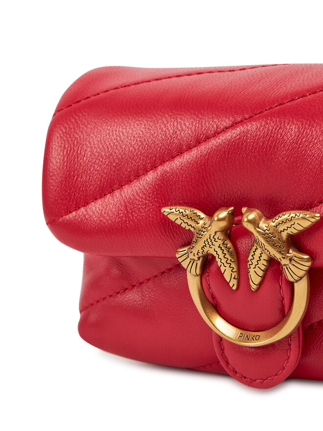 PINKO Kabelka PINKO Love Puff Micro C PE 24 PCPL 100041 A0F2 Červená