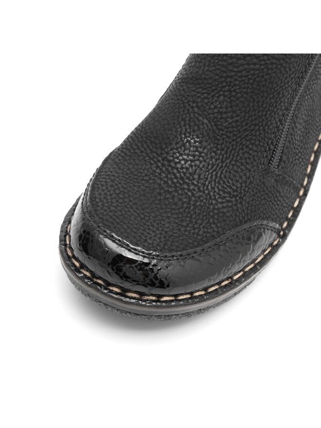 Rieker Μποτάκια Rieker 73355-00 Μαύρο