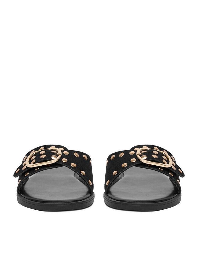 DeeZee Pantoletten DeeZee CEO-LB-F9963-YLD Schwarz