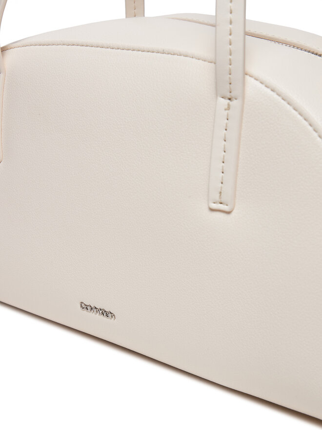Calvin Klein Handtasche Calvin Klein Ck Glide Elongated Shoulder Bag K60K612819 Weiß