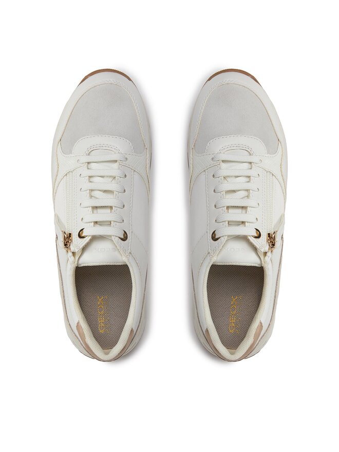 Geox Sneakersy Geox D Bulmya D36NQB 05422 C1002 Bílá