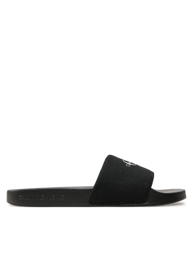Calvin Klein Jeans Παντόφλες Calvin Klein Jeans Slide Monogram Wn YW0YW01835 Μαύρο