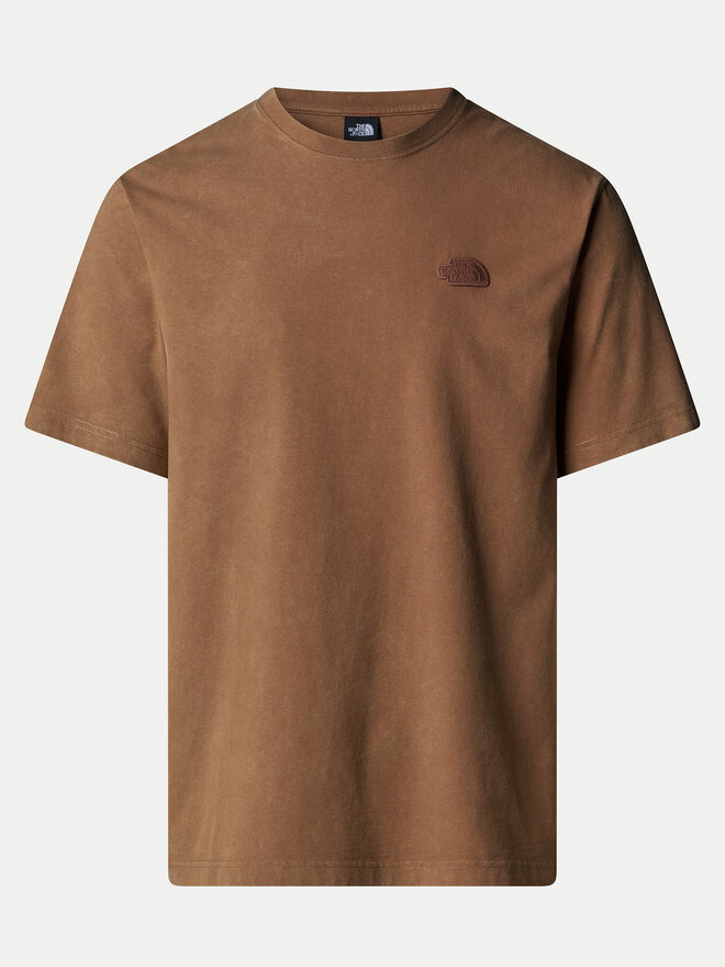 The North Face The North Face Marškinėliai Nature NF0A8BVY Ruda Loose Fit