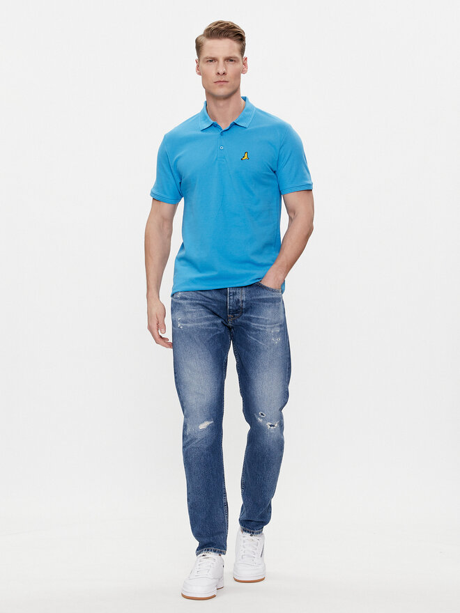 Brave Soul Brave Soul Poloshirt MPS-149IMAIB Blau Straight Fit