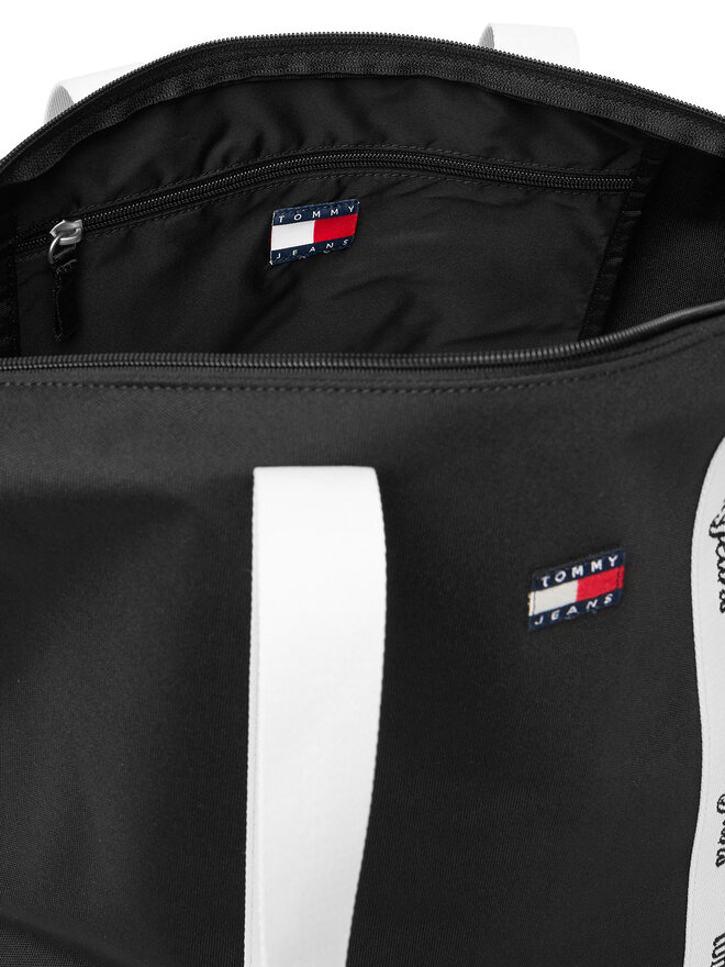 Tommy Jeans Handtasche Tommy Jeans Tjw Ess Daily Tote AW0AW18461 Schwarz