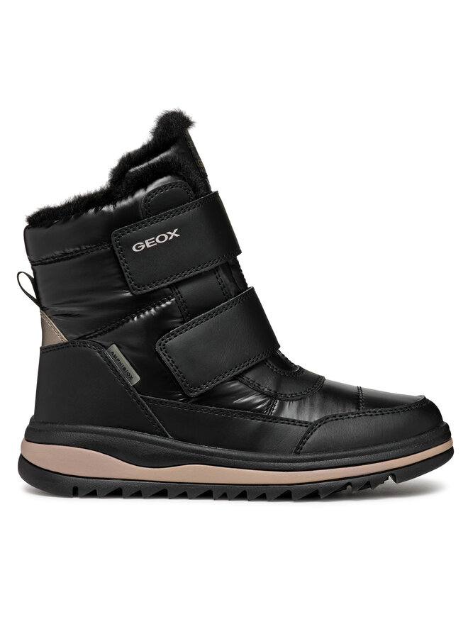 Geox Ботуши Geox J Adelhide Girl B Ab J46EWC 0LVBC C9999 M Черен