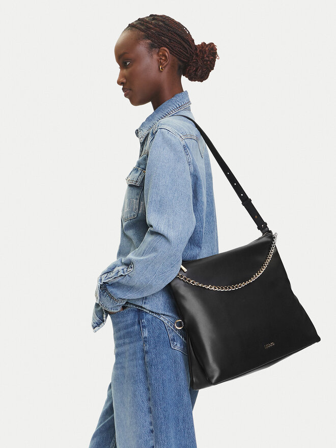 Liu Jo Сумка Liu Jo Ecs M Hobo AA5074 E0014 Чорний