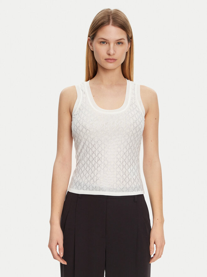 Marciano Guess Marciano Guess Top 5RGP21 6311A Écru Regular Fit