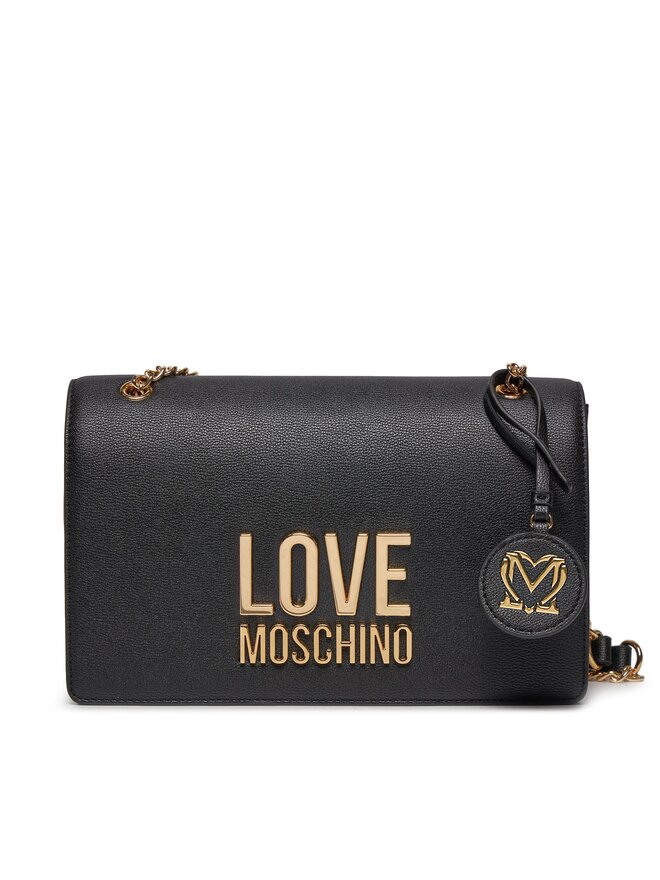 LOVE MOSCHINO Ročna torba LOVE MOSCHINO JC4099PP1HLI0000 Črna