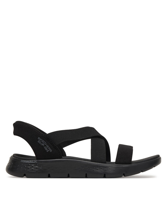 Skechers Босоніжки Skechers Go Walk Flex Sandal - Glimmer 141489/BBK Чорний