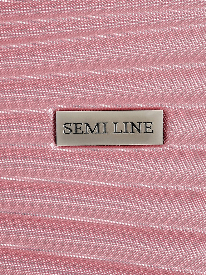 Semi Line Kabinbőrönd Semi Line T5922-1 Rózsaszín