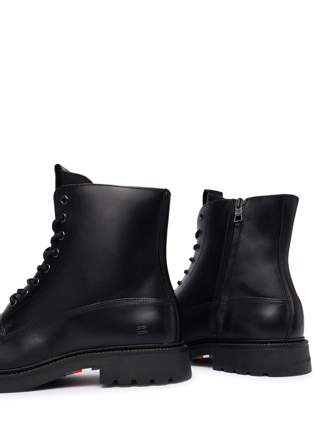 Tommy Hilfiger Μπότες Tommy Hilfiger Comfort Lwt FM0FM05593 Μαύρο