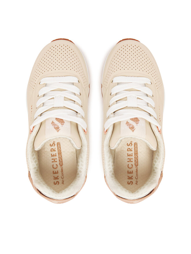 Skechers Снікерcи Skechers Uno Gen1-Shimmer Away 310545L/NAT Бежевий