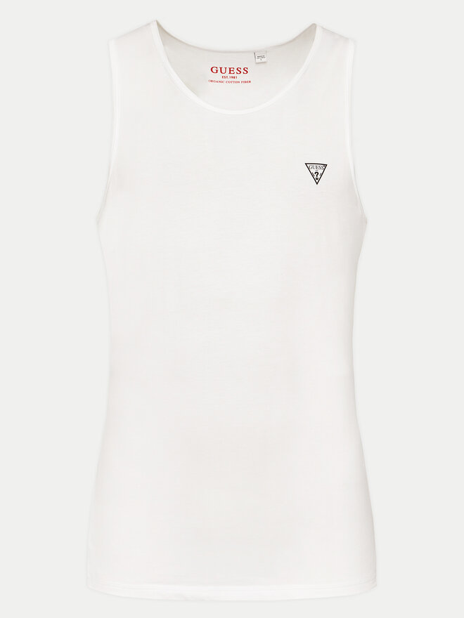 Guess Guess Σετ 2 tank tops U97G15 KCD31 Λευκό Regular Fit