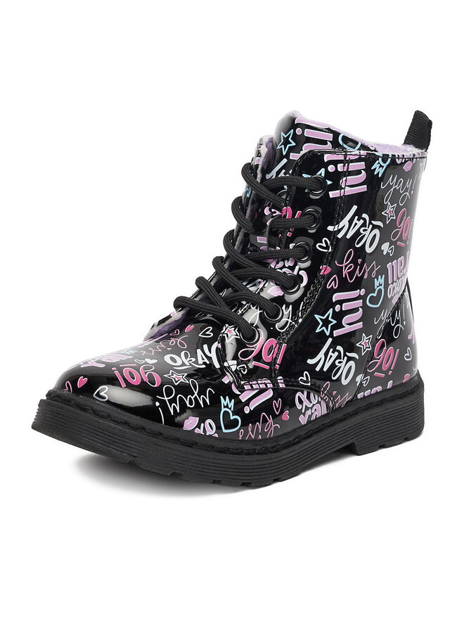 DeeZee Schnürschuhe DeeZee CEO-CM250113-4 Schwarz