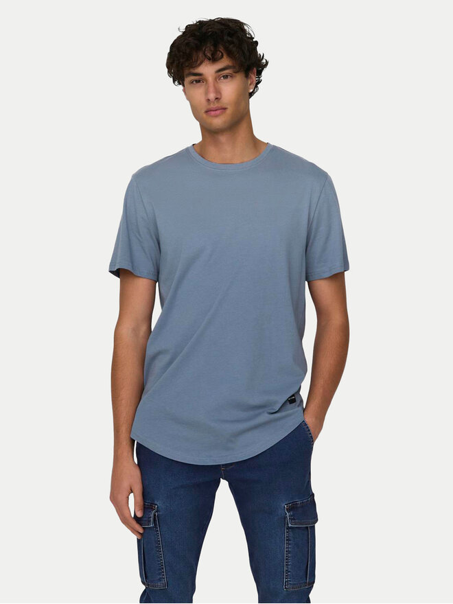 Only & Sons Only & Sons Camiseta Matt 22002973 Azul Regular Fit