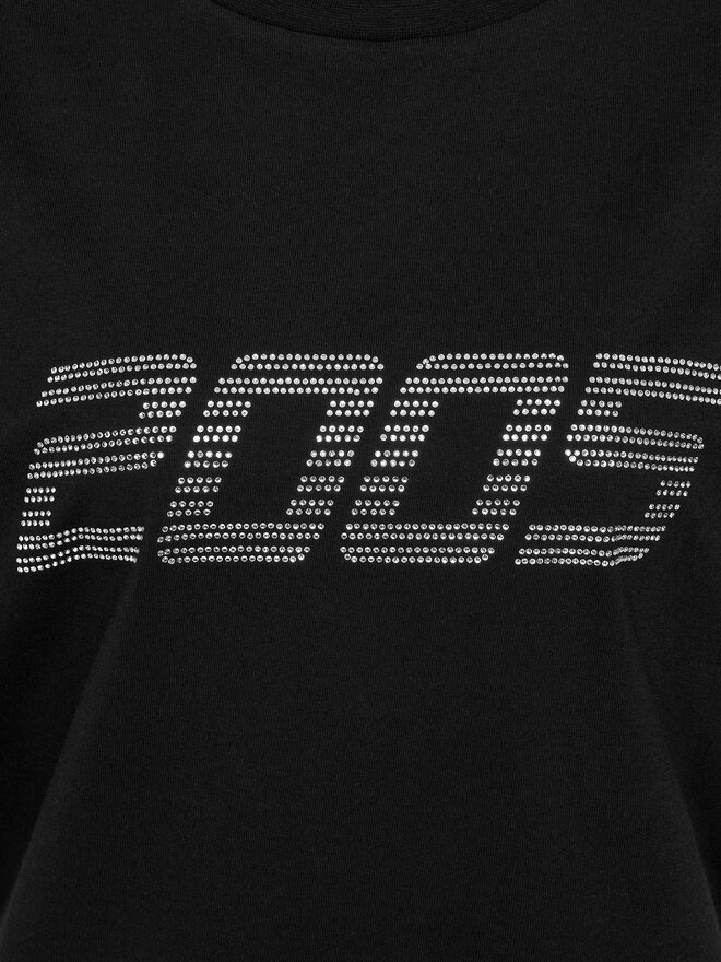 2005 2005 T-Shirt Unisex Signature Tee Schwarz Relaxed Fit