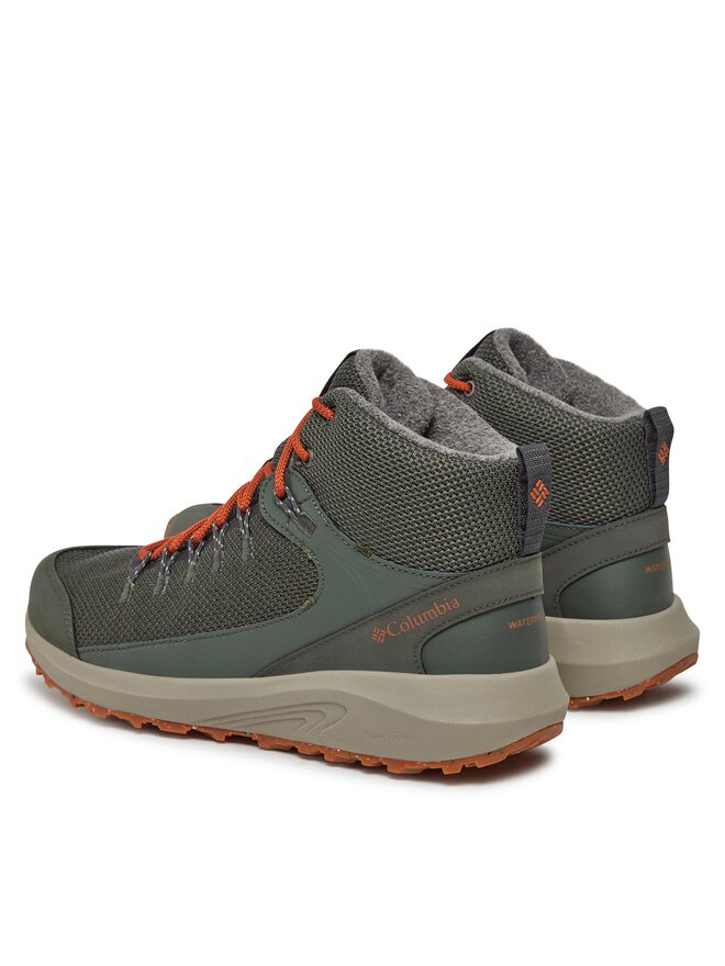 Columbia Παπούτσια πεζοπορίας Columbia Trailstorm™ Mid Waterproof Omni Heat™ 2005441 Πράσινο
