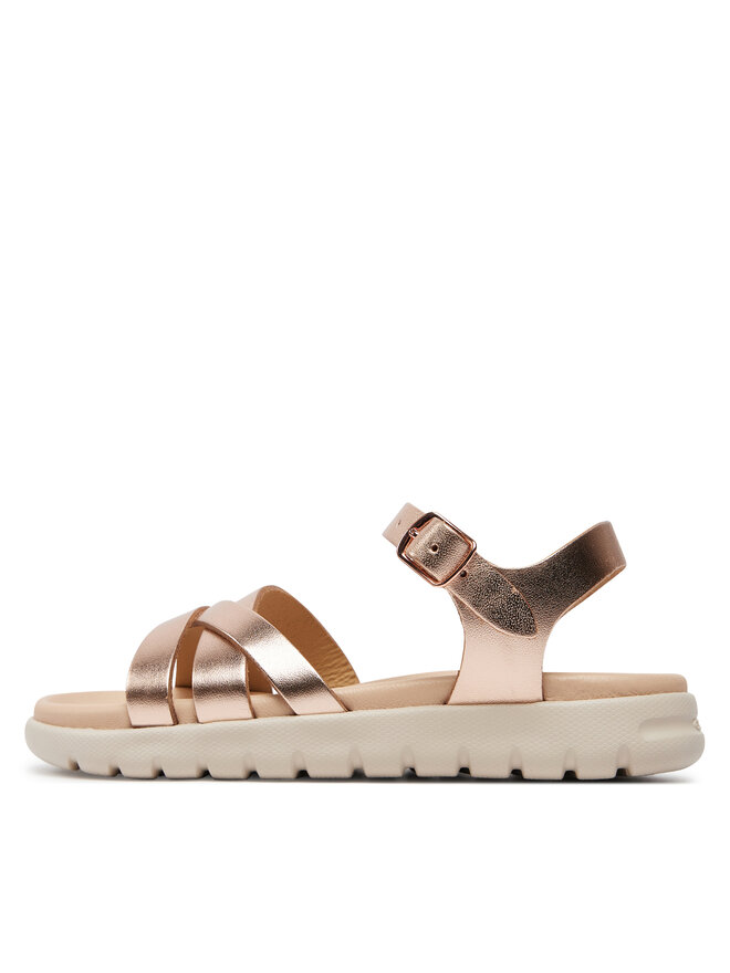 Geox Sandály Geox J Sandal Soleima Gir J45GSA 000CF C7018 S Růžové zlato