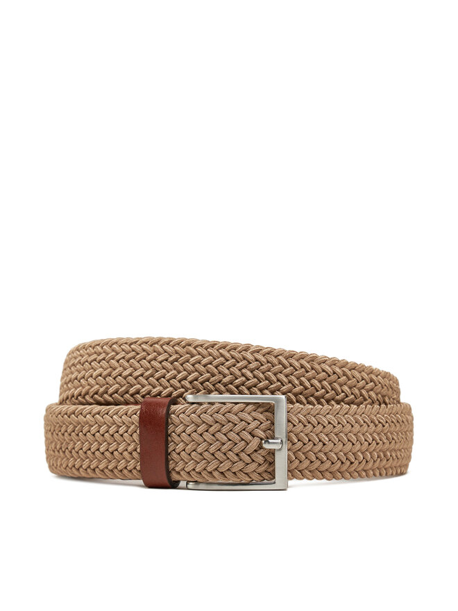 Guess Pasek Męski Guess BMSOFW P5235 Beżowy