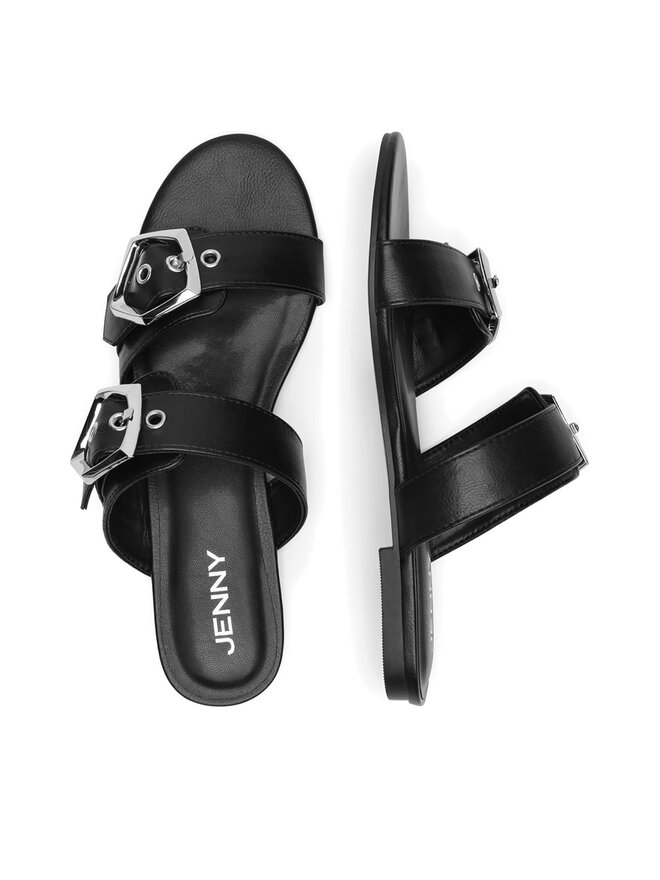 JENNY Klapki JENNY CD24016-1 Czarny