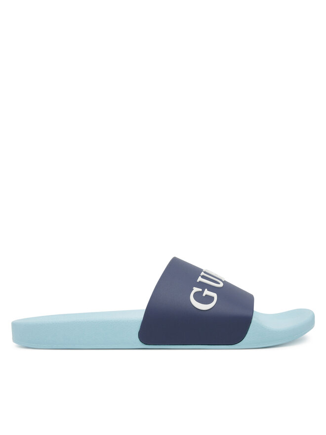 Guess Klapki Guess F5GZ06 BB00F Granatowy