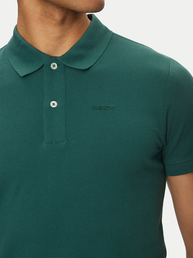 Geox Geox Pólóing M5511B T3240 F3221 Zöld Regular Fit