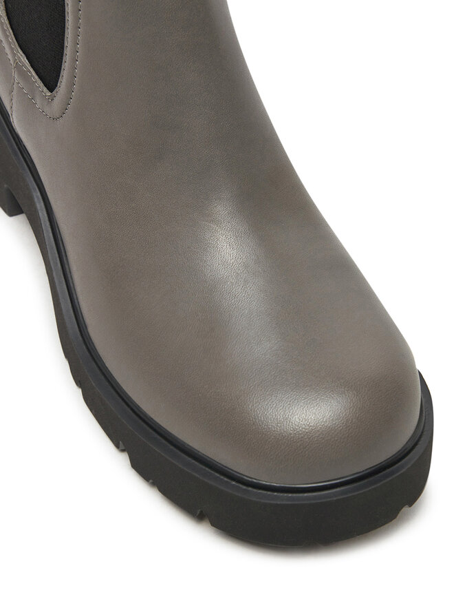 Camper Kotníková obuv s elastickým prvkem Camper Milah K400575-017 Šedá