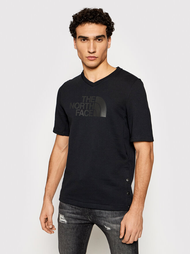 The North Face The North Face Marškinėliai M Ss Big Logo NF0A3LDS Juoda Regular Fit