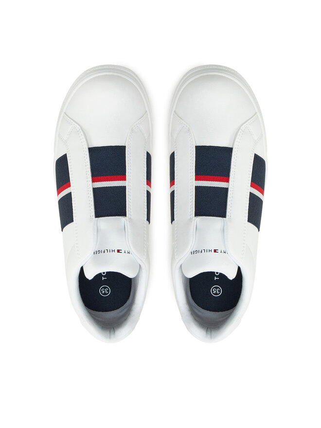 Tommy Hilfiger Αθλητικά Tommy Hilfiger Low Cut Sneaker T3X9-33858-1355 S Λευκό