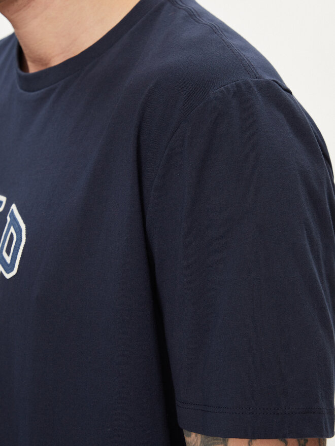 Gap Gap Marškinėliai 570044-03 Tamsiai mėlyna Regular Fit