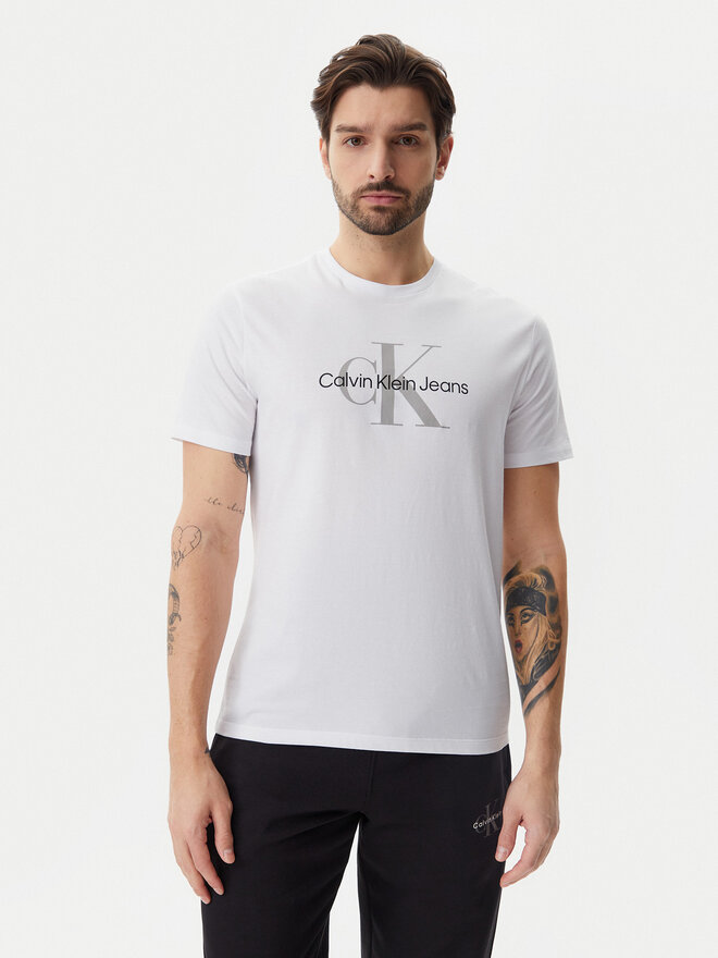 Calvin Klein Jeans Calvin Klein Jeans Camiseta LV040EM286 Blanco Regular Fit