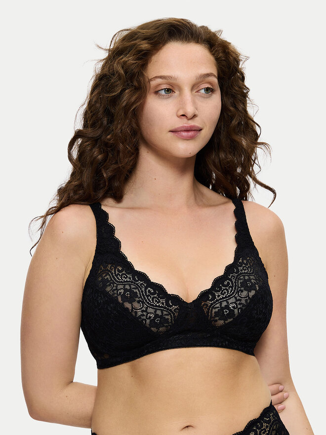Triumph Triumph Σουτιέν χωρίς μπανέλα Amourette 10210704 Μαύρο