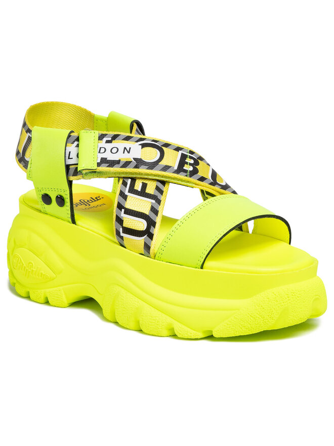 Sandales Buffalo London Bo BN15010391 Jaune chaussures