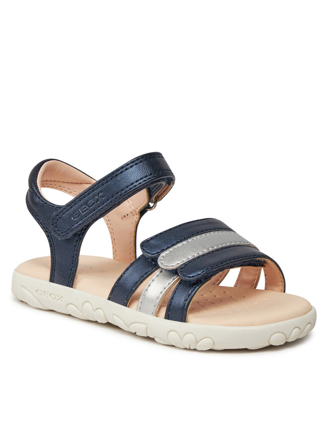 Geox Sandali Geox J Sandal Haiti Girl J458ZD 000NF C0673 M Mornarsko modra