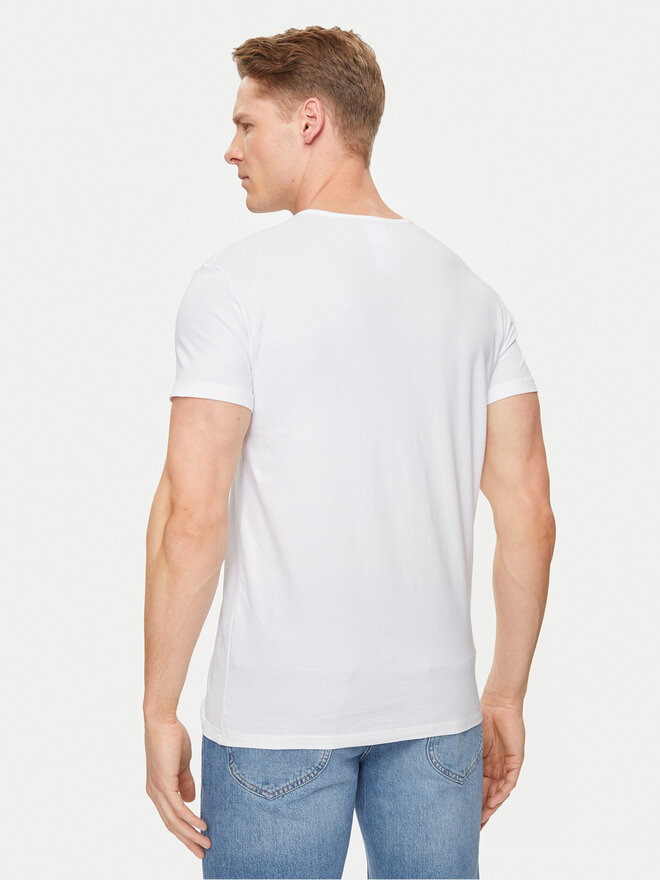 Versace Versace Camiseta Medusa AUU01005 Blanco Slim Fit