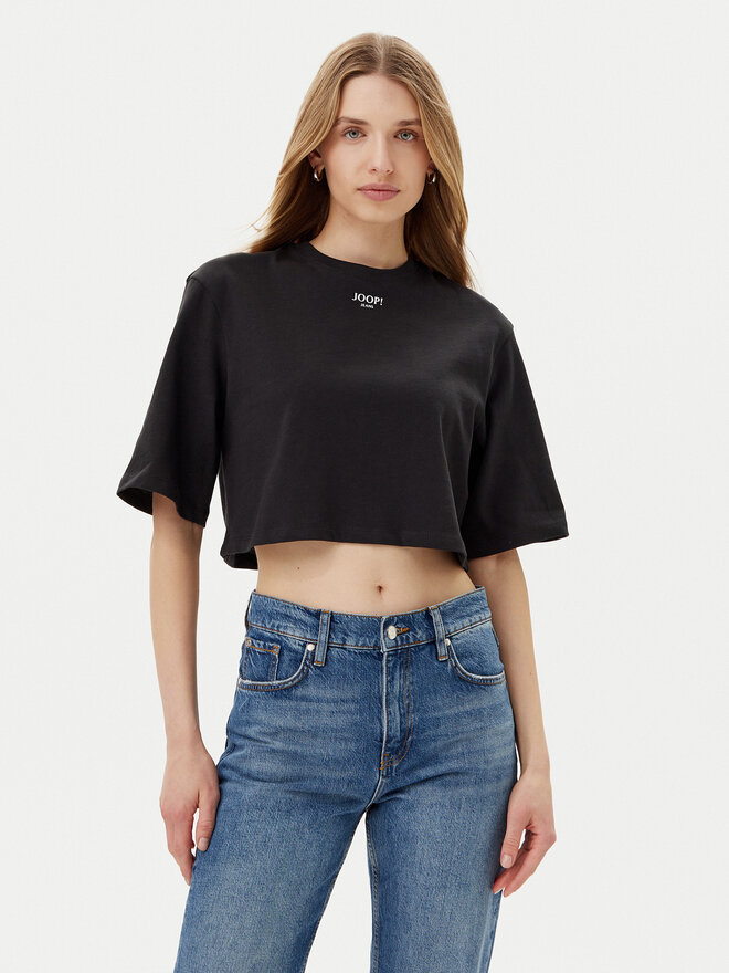 JOOP! Jeans JOOP! Jeans T-shirt Taky 30046280 Crna Relaxed Fit