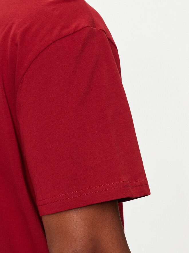 Tommy Jeans Tommy Jeans T-Shirt DM0DM19694 Rot Regular Fit