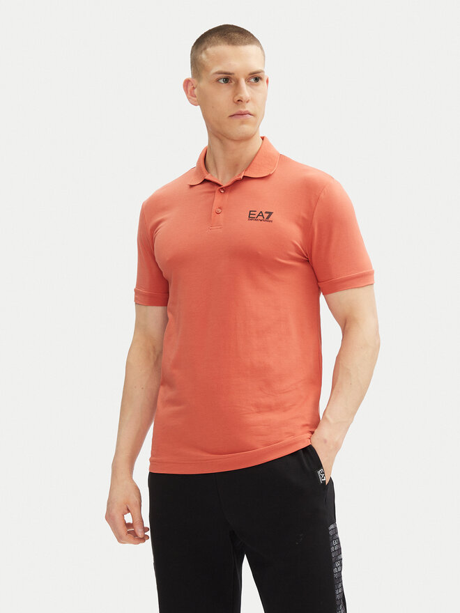 EA7 Emporio Armani EA7 Emporio Armani Polo 8NPF14 PJVQZ U3010 Naranja Regular Fit
